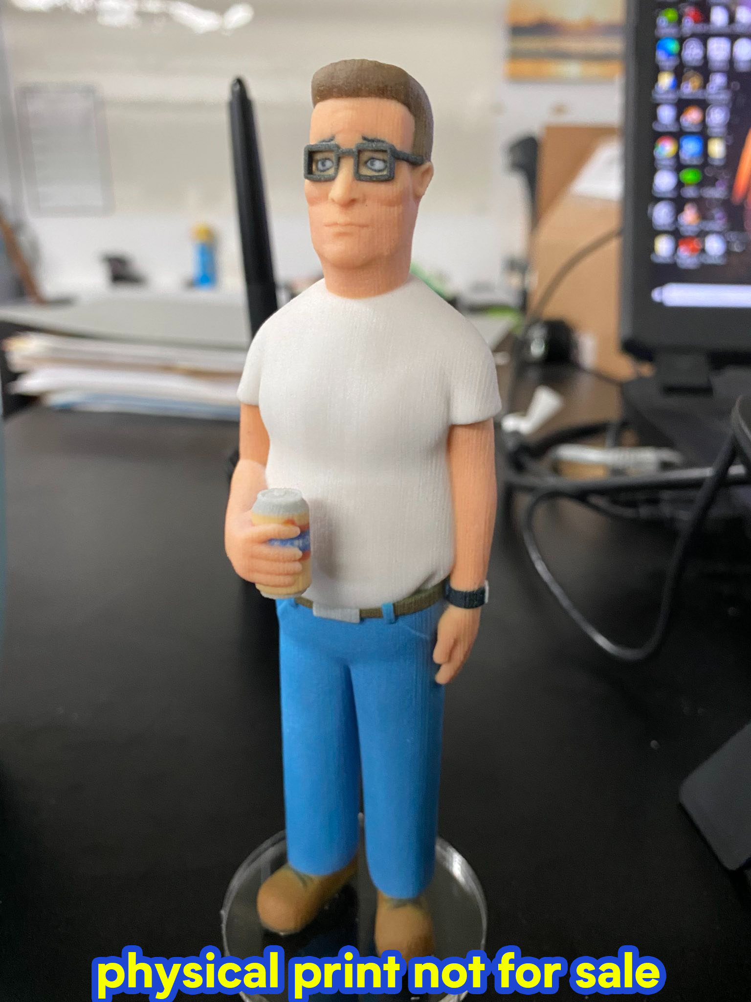 Hank Hill King of the Hill Print File - Etsy