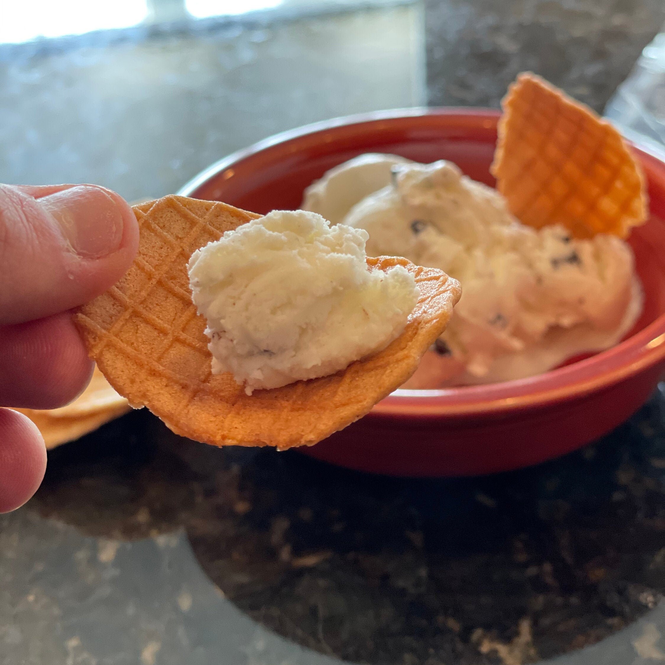 Waffle Cone Scoops Helados chips Etsy