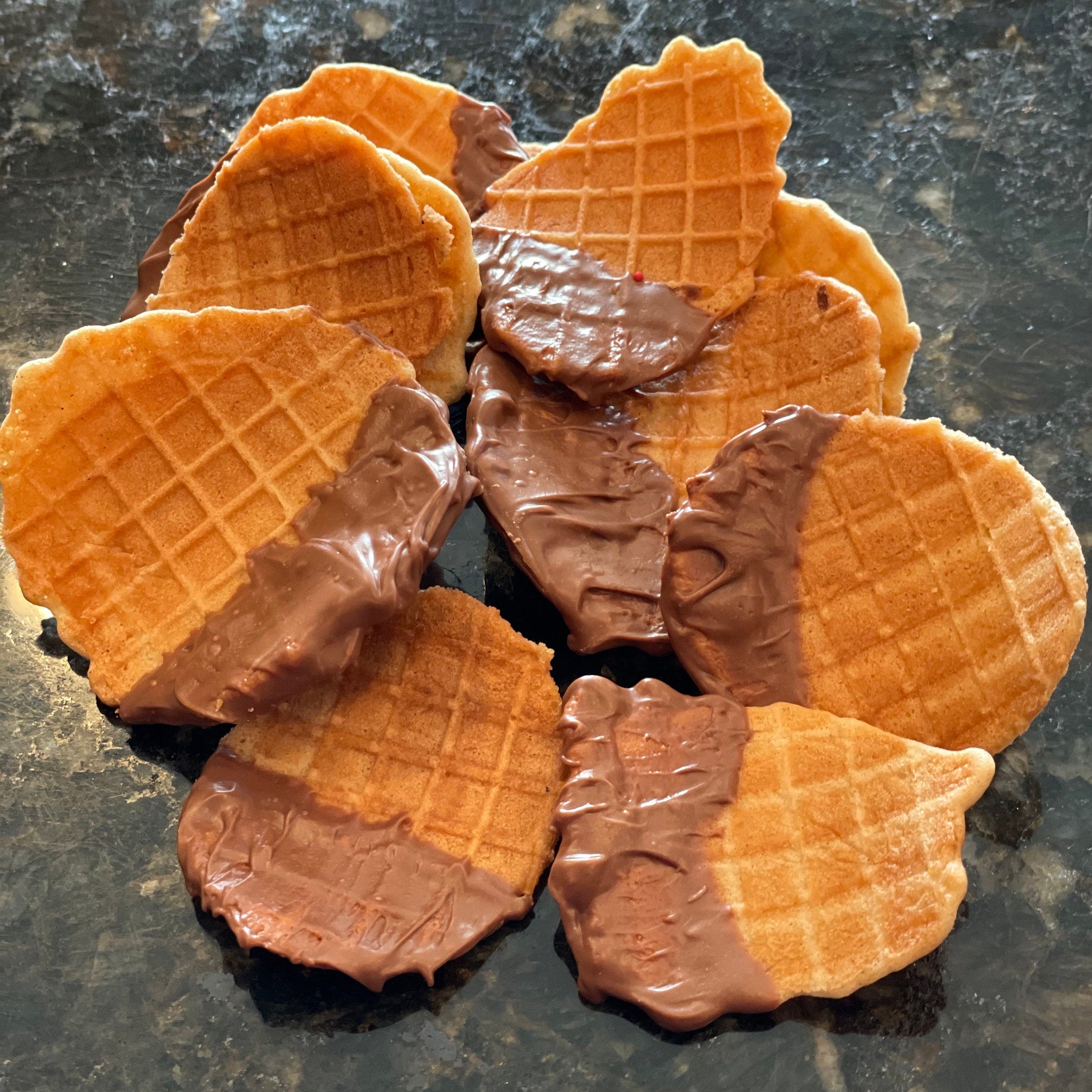 Waffle Cone Scoops Helados chips Etsy
