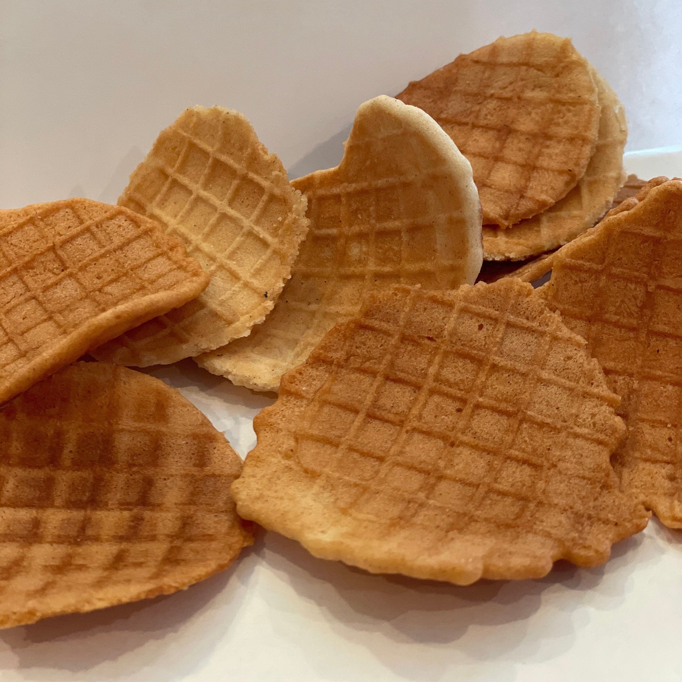 Waffle Cone Scoops Helados chips Etsy