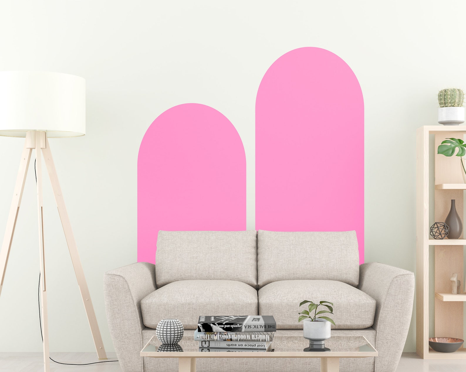 Set of 2 Boho Arches Wall Decal Arches Room Decor Nursery Etsy