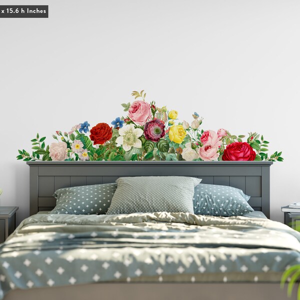 Peony Wall Decal Etsy