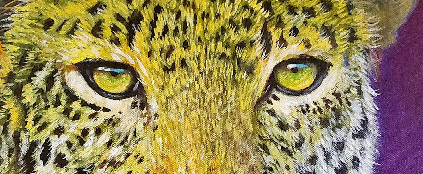 Leopard Wall Art, Leopard Wall Decor, Leopard Artwork, Leopard Art
