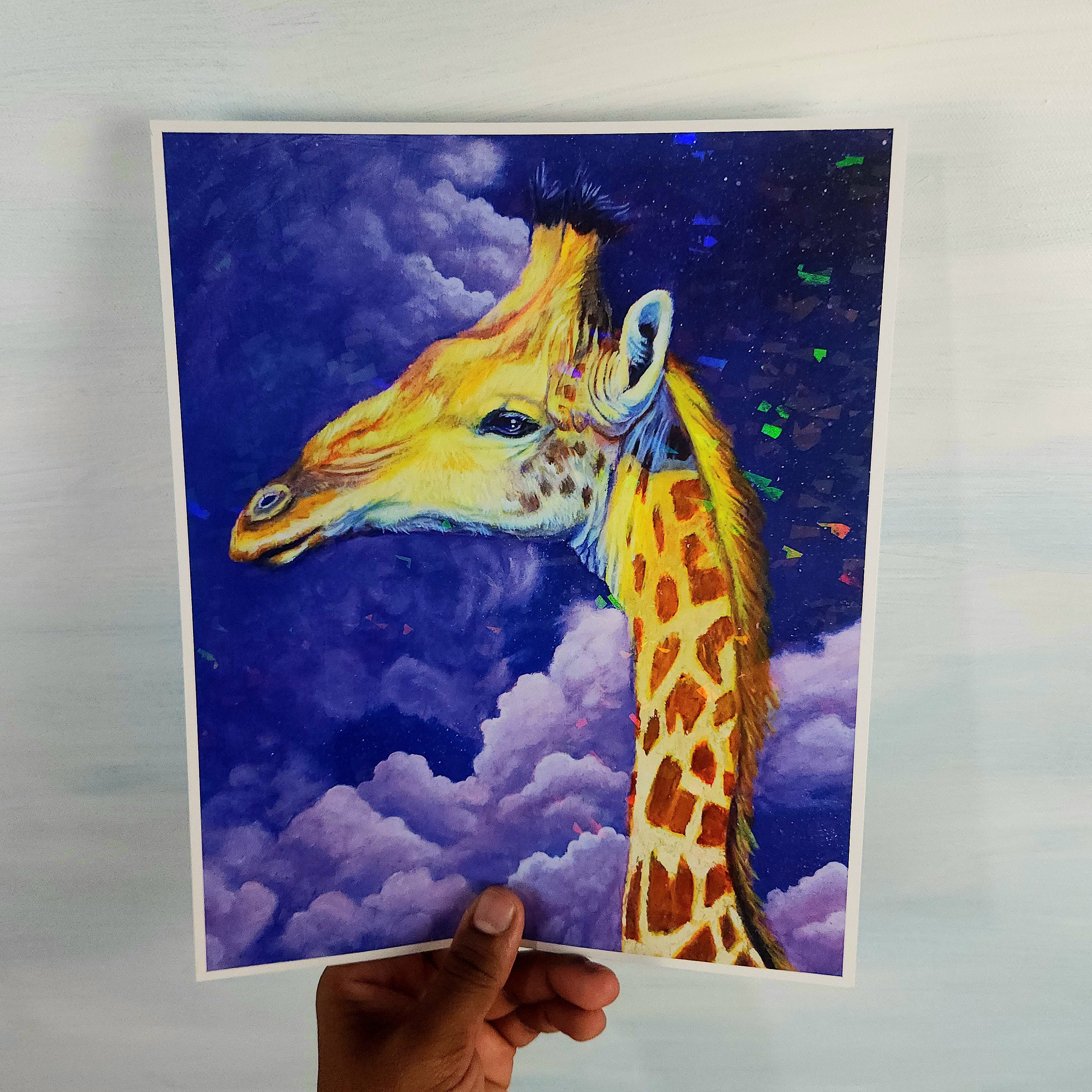 Giraffe Art Giraffe Wall Art Giraffe Decor Giraffe Art - Etsy