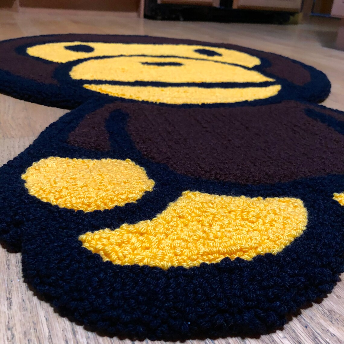 Baby Milo Bape Rug 100 Hand Tufted Loop Pile Etsy