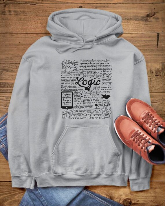 Logic Hoodie Logic Unisex Logic Clothing Logic Hooded Etsy