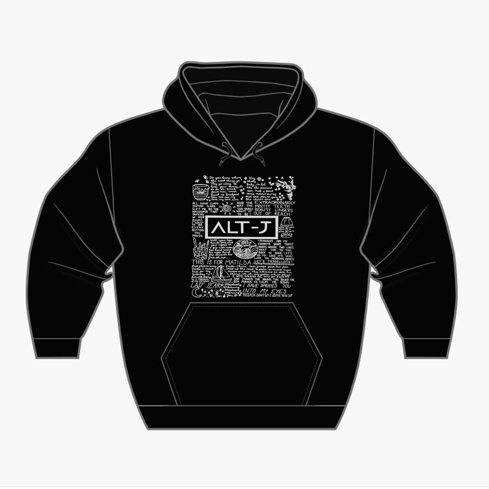 AltJ Hoodie AltJ Unisex AltJ Clothing AltJ Hooded Etsy