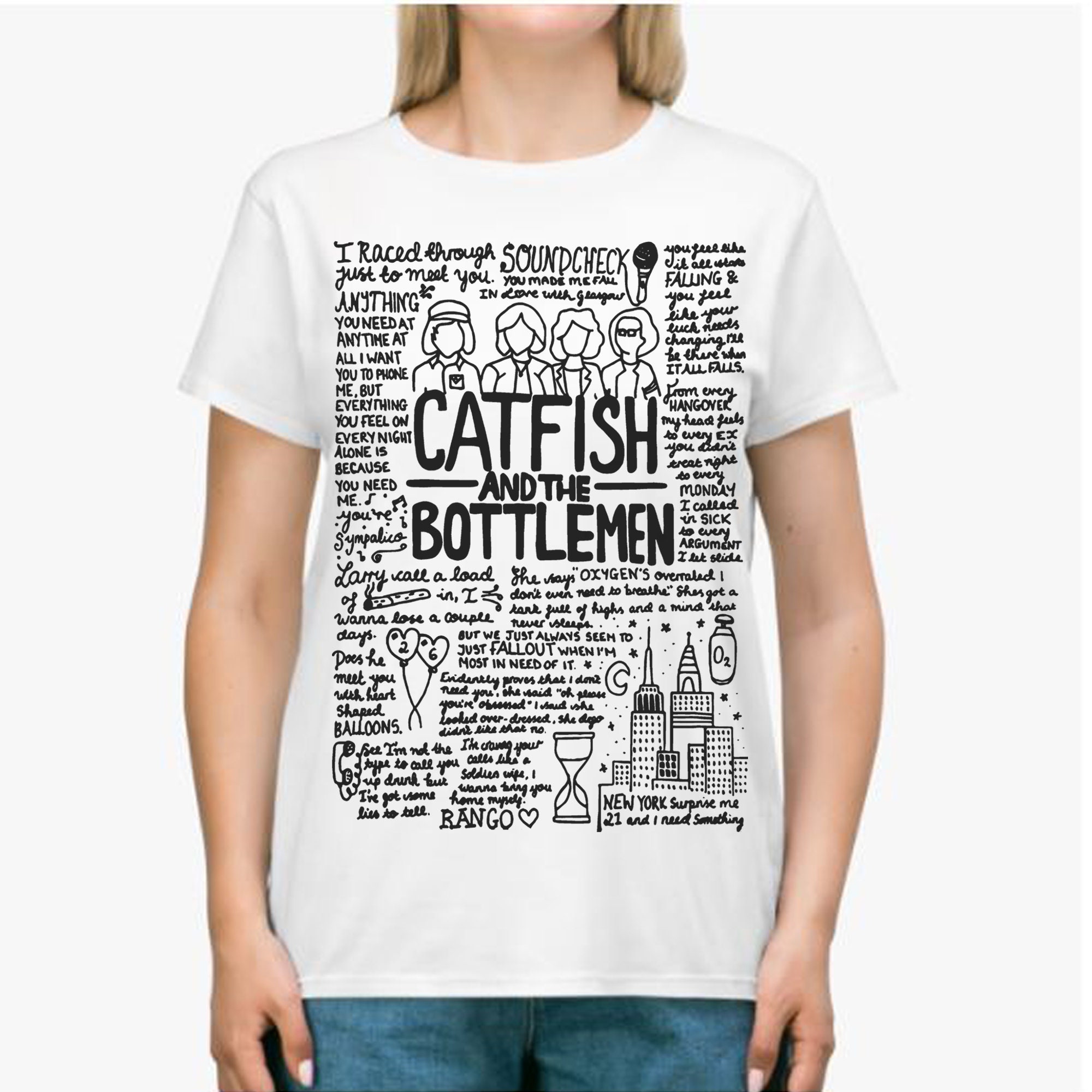 Catfish and the Bottlemen T Shirt Catfish and the Bottlemen Etsy