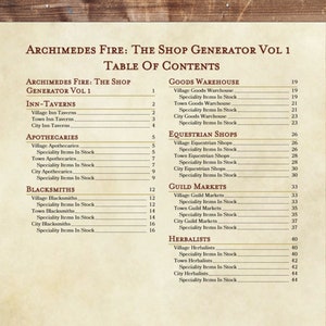 Shop Roll Chart Vol 1  | DM Tools | PDF | DnD Dungeons & Dragons (5e) | Tabletop RPG | DnD Game Ideas | DnD Chart | Dnd Dm Accessories |