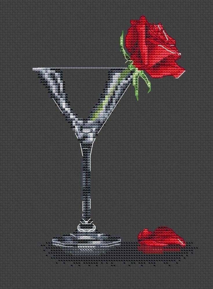 Cross Stitch - Chartreuse