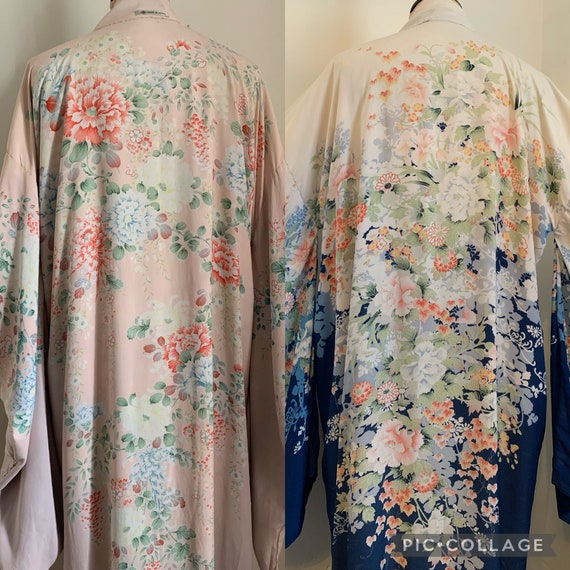 Very beautiful antique Edwardian/ 20s silk revers… - image 4
