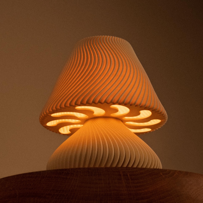 DUNE Table Lamp | Soft Ambient Lighting | Minimalist Boho Decor for Cozy Interiors image 8