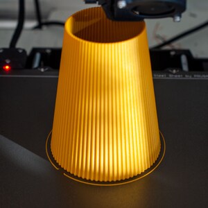 TODAI x OCHRE Table lamp Mid century modern design, 3D Printed E27/E26 minimalist light image 6