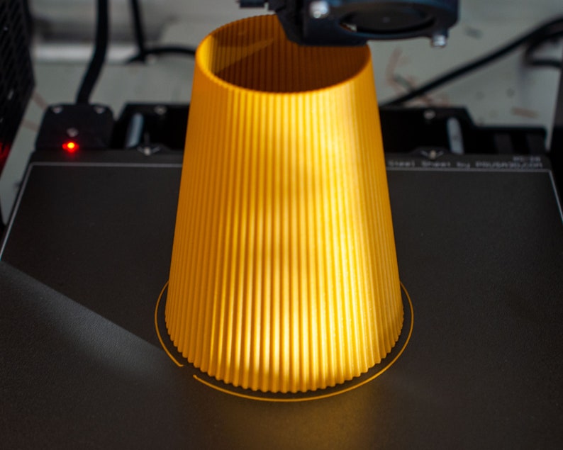 TODAI x OCHRE Table lamp Mid century modern design, 3D Printed E27/E26 minimalist light image 6