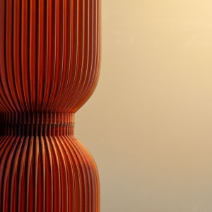 DIABOLO Bordlampa med Varmt Amberfärgat Sken – Minimalistisk och Hållbar Belysning för Moderna Rum bild 9