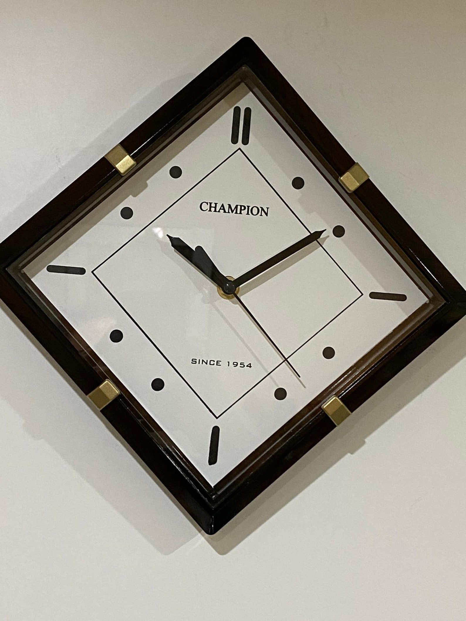 Champion Classic Wall Clock 000484 Etsy