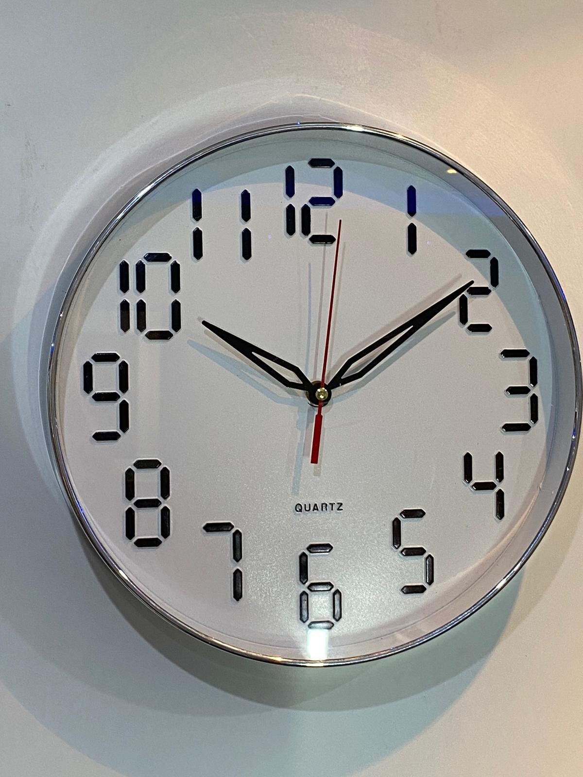 Classic White Round Wall Clock 000414 Etsy