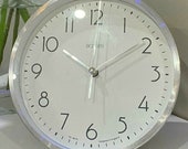 Acctim Silver Colour Mantel Clock 29527