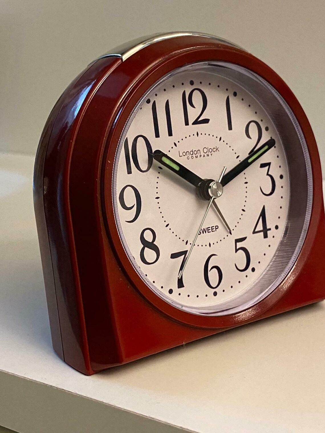 London Clock Company Red Alarm Clock 000269 Etsy