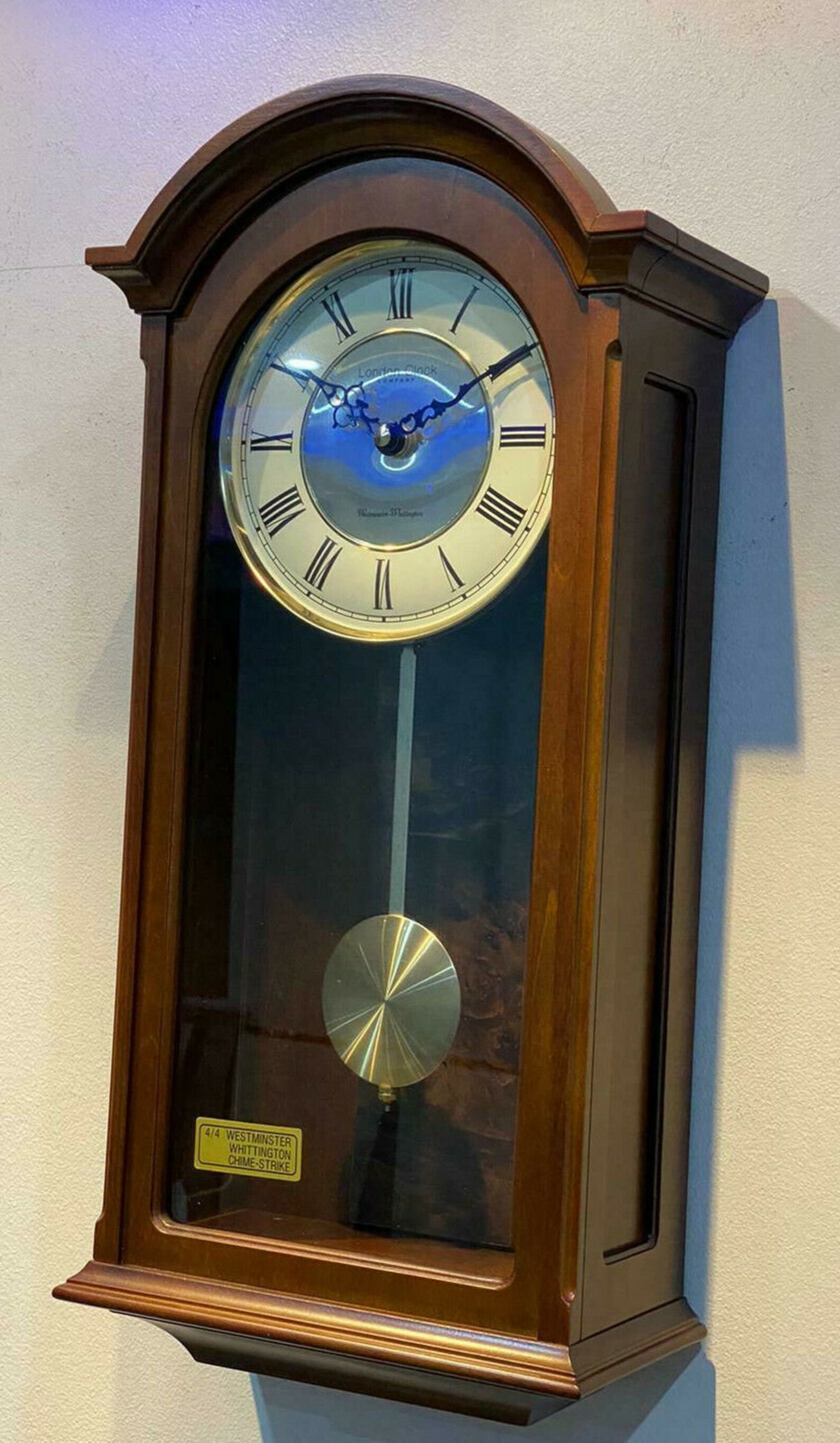 London Clock Company Traditional Pendulum Wall Clock 24378 Etsy