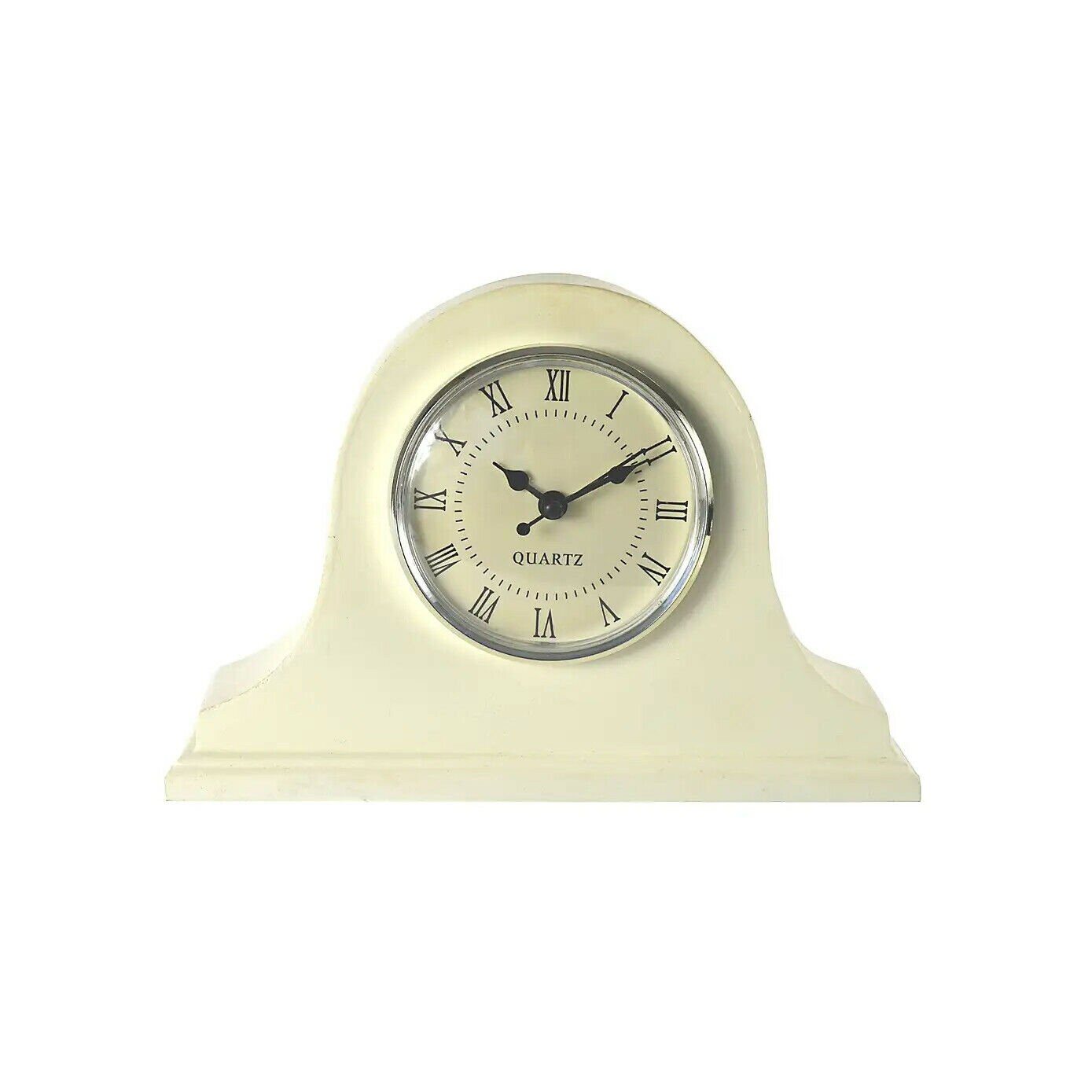 White Classic Napoleon Mantel Clock 0003091 Etsy