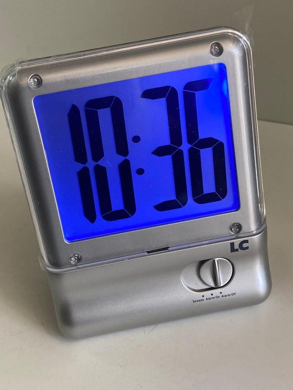 Lc Designs Touch Screen Lcd Alarm Clock 4 By 5 Uk Lc Designs Touch Screen Lcd Alarm Clock, Touch Screen Alarm Clock
