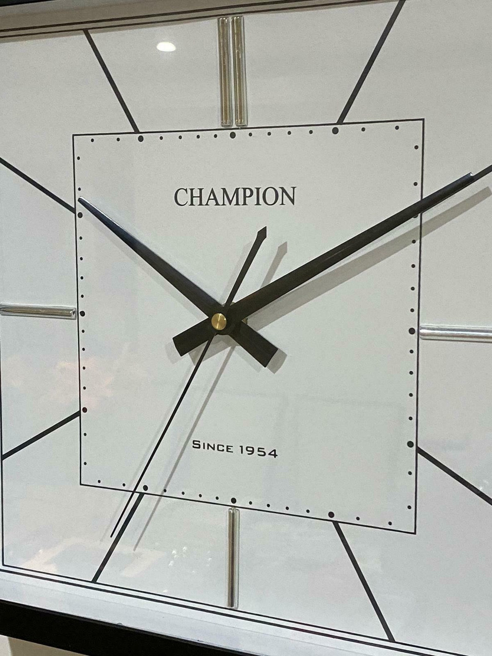 Champion Square Wall Clock 000483 Etsy