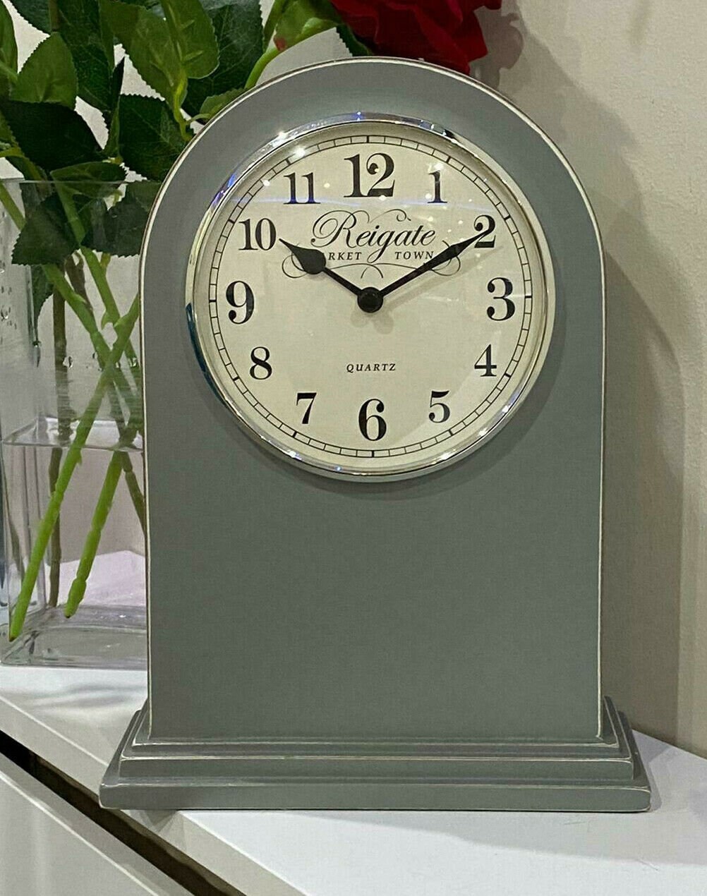 Grey Arch Top Man Mantel Clock T27/2985 Etsy