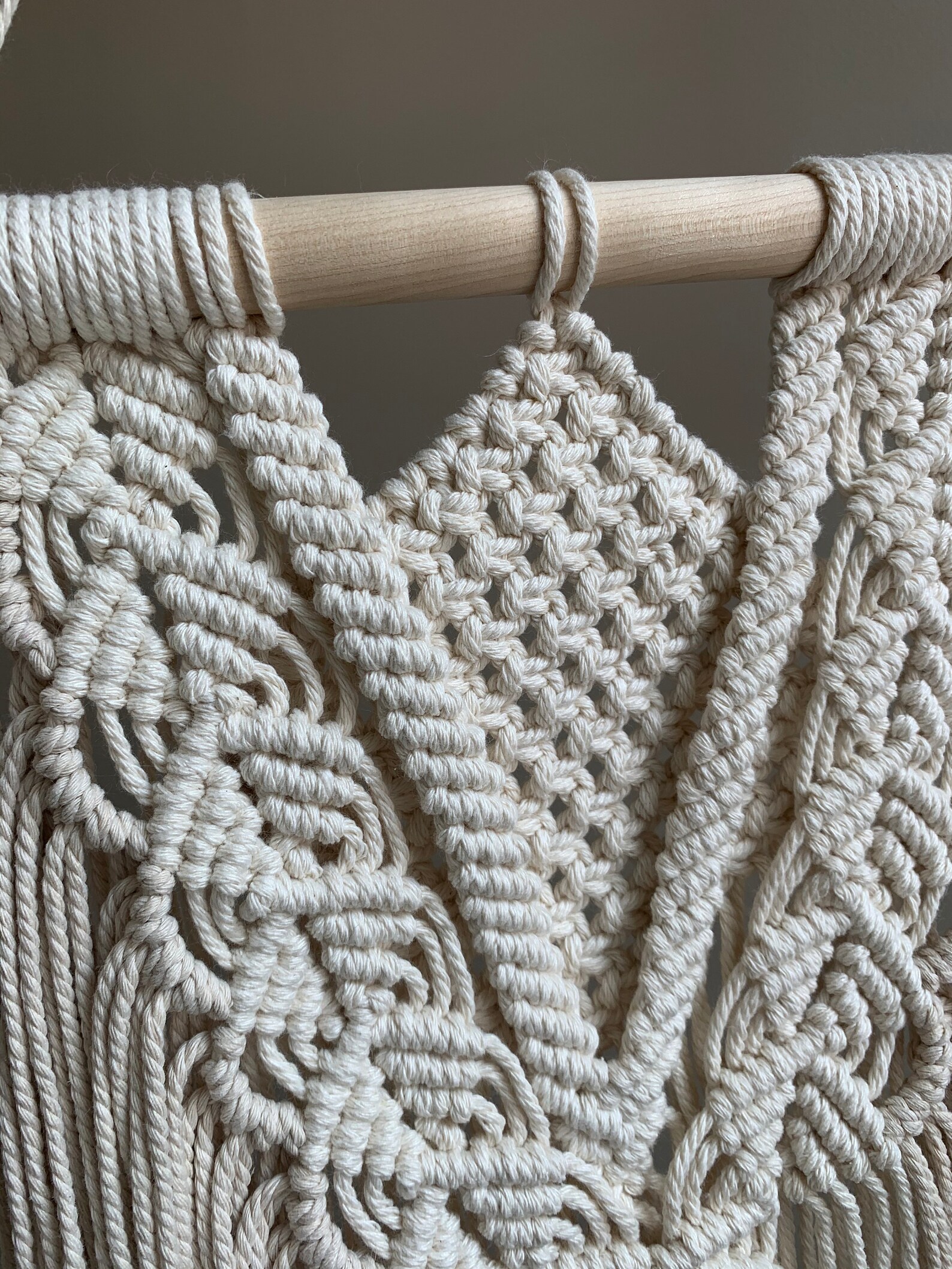 Layered Macrame Wall Hanging Etsy