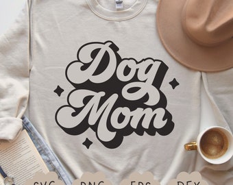Dog Mom Svg, Dog Mama Shirt PNG, Dog Lover Svg, Dog Mother Svg, Retro Dog Mom SVG, Dog Mom Club, Cricut Svg, Fur Mom SVG, Commercial Use