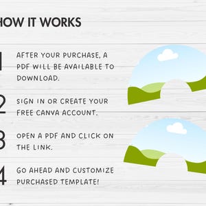Clack Fan Editable Canva Template, Easy Drag and Drop, 26" & 25" Hand Fan Sublimation Template, Chinese Fan Template, Canva Frames Bundle image 4