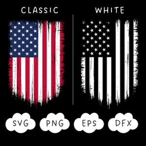 Bandera de EE. UU. SVG, bandera estadounidense grunge PNG, bandera estadounidense desgastada, bandera patriótica, bandera del ejército, Cricut SVG, diseño de sublimación, uso comercial
