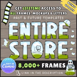 Design Your Own Mama Canva Frame, Editable Mama Canva Template, Drag and Drop, Sublimation Design, Mother's Day, Mama Varsity, Sport College image 2