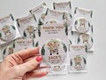 Safari animals birthday favors, Wild one party souvenir, Thank you magnet product logo
