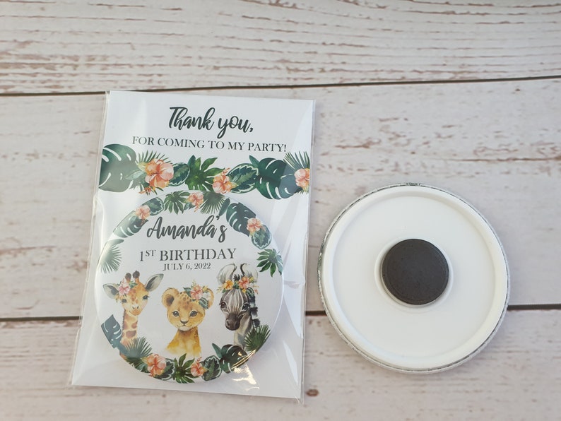 Jungle Party Favors 1st Birthday Favors Girl Birthday Etsy