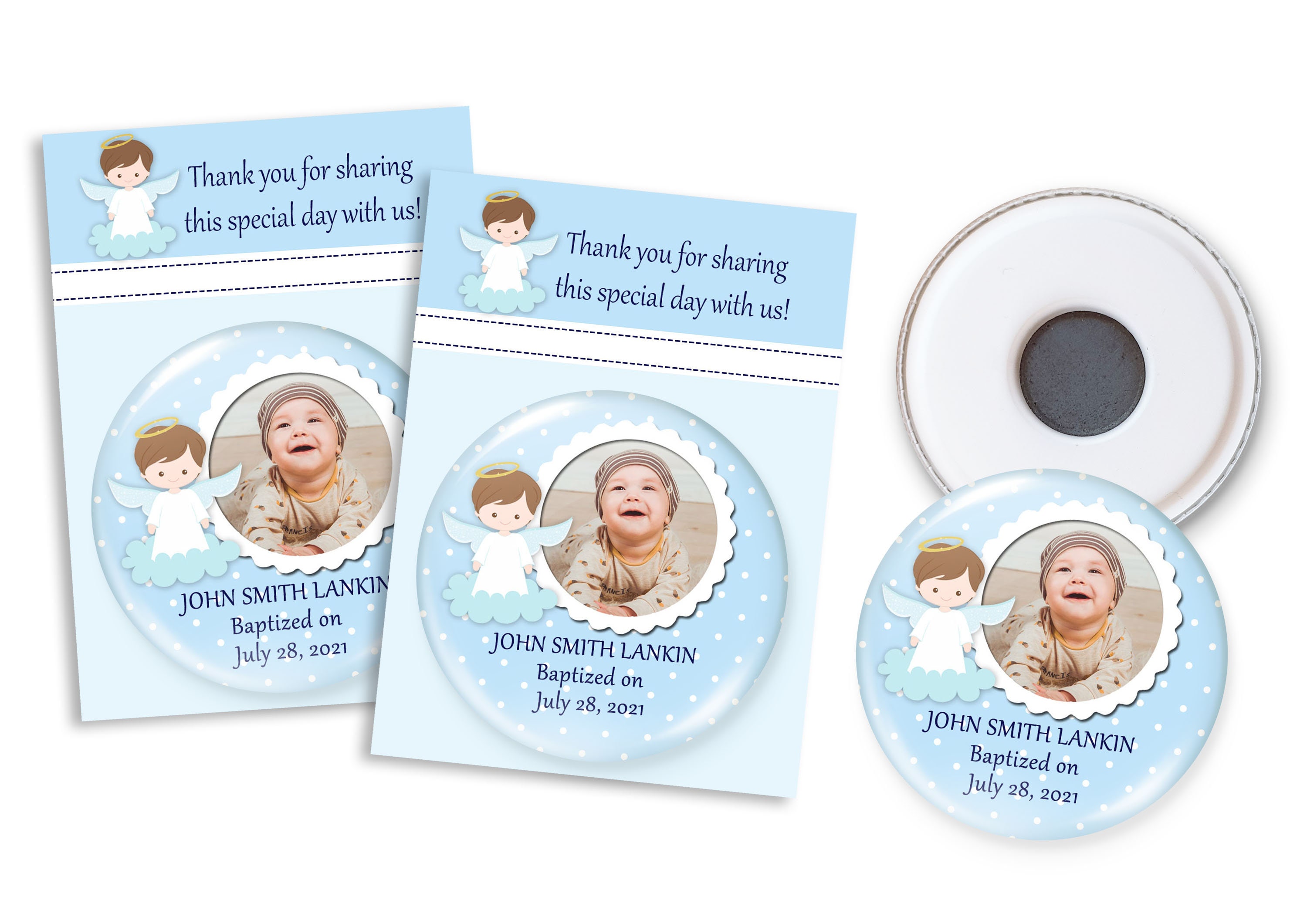 Christening Favors Baptism Souvenir Personalized Etsy Canada