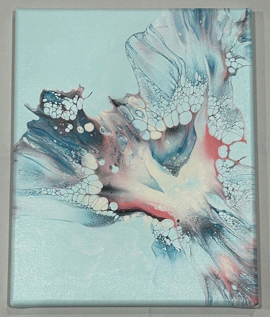 Handmade Dutch Pour Fluid Art Canvas Painting - Etsy