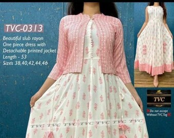 New jacket kurti design Clearance