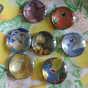 Calamite Pokémon fatte a mano con carte originali – Idee regalo nerd, decorazioni frigo kawaii