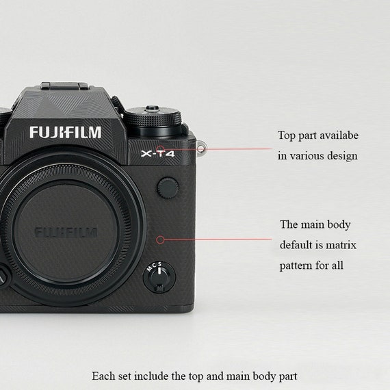 Fujifilm XT4 Camera Skin, Body Sticker R031 