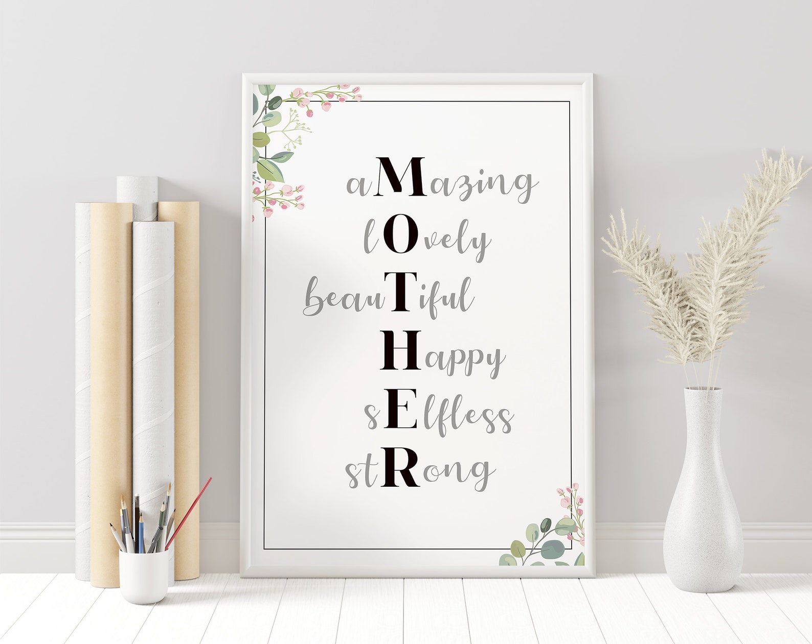 Mother's Day Gift Printable Mother's Day Wall Art Etsy