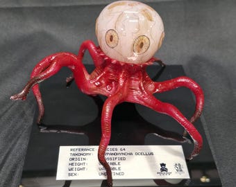 フレキシ T. オセルス テンタクル エイリアン フィギュア: 3D プリント