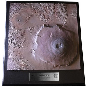 Mars Olympus Mons/Moon Tycho Crater Space Terrains 2-Pack (Mars Ingenuity, Mars Perserverance)
