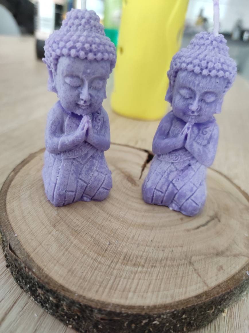 Bougie Bouddha Assis