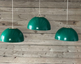 Industrial Ceiling Lamp Shades Shade Pendant Light Hardback Cone AL Green 