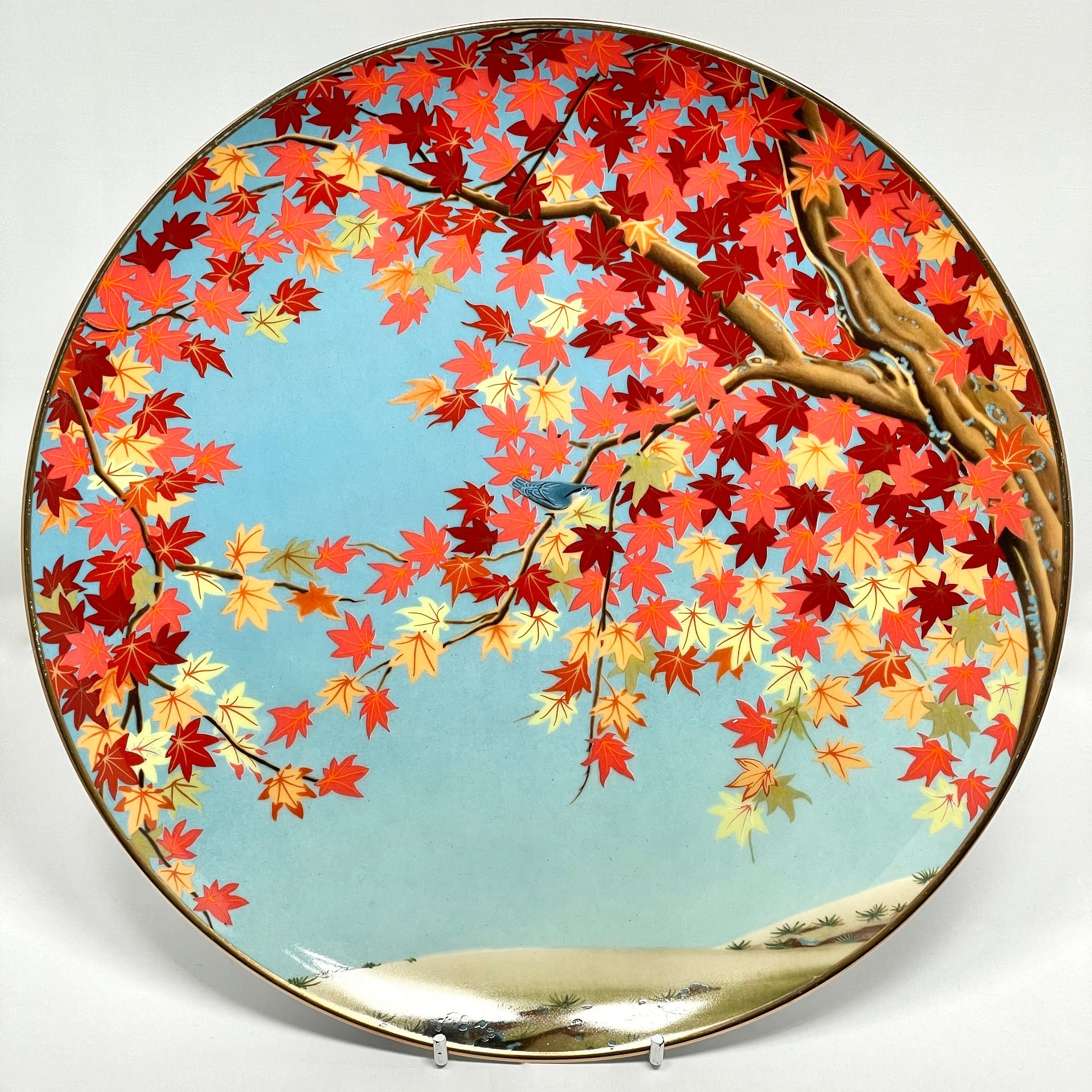 FRANKLIN PORCELAIN プレート コンプリートセット 世界の鳴き鳥 Vintage 1981 Japan FP Franklin Porcelain Plate Birds