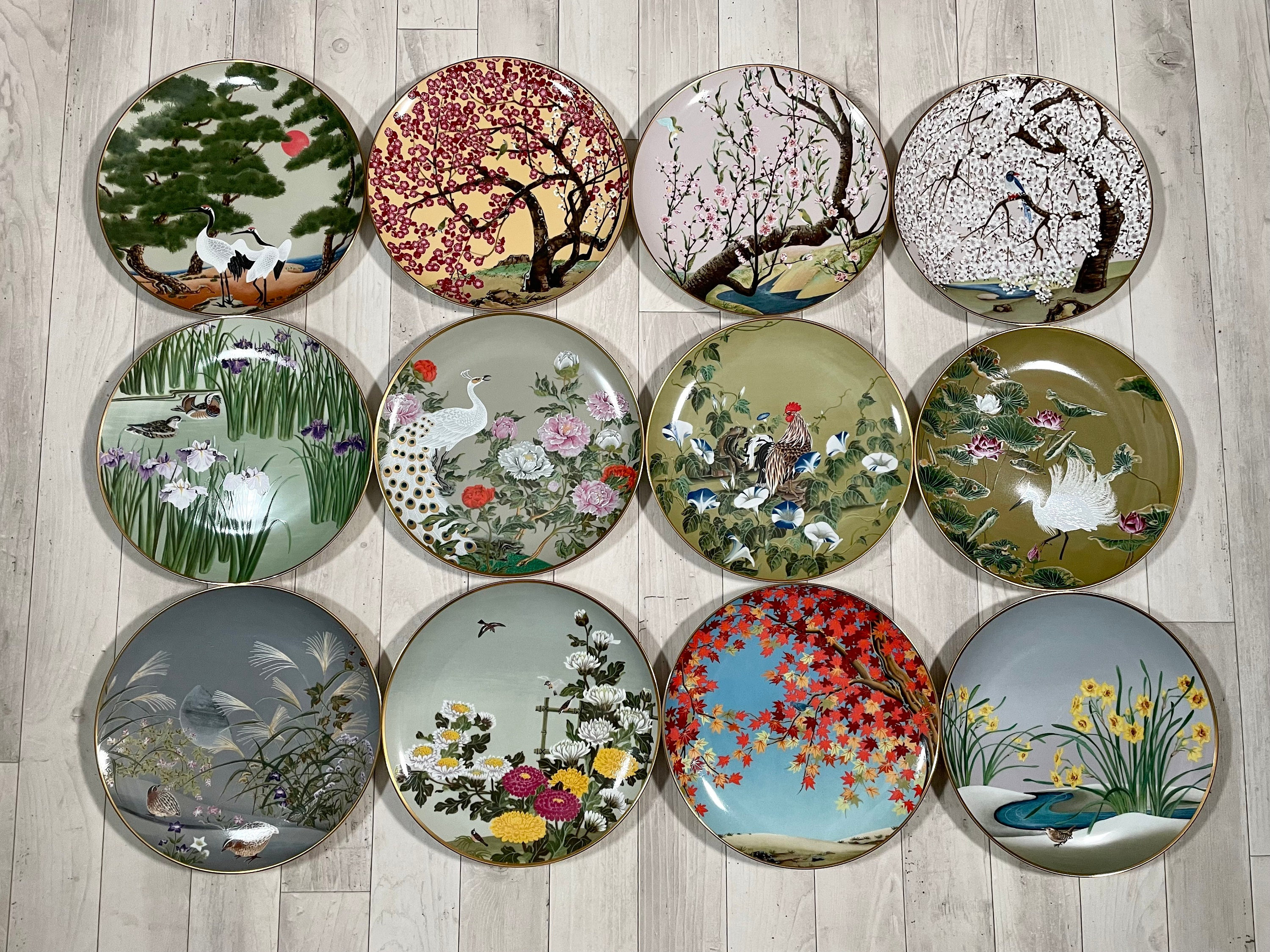 Rare Plate Collection I Birds & Flowers of the Orient I