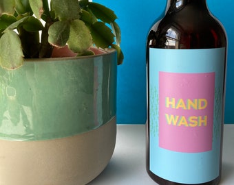 Hand Soap Refill Label