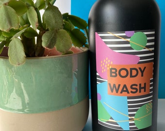 Body Wash Refill Label