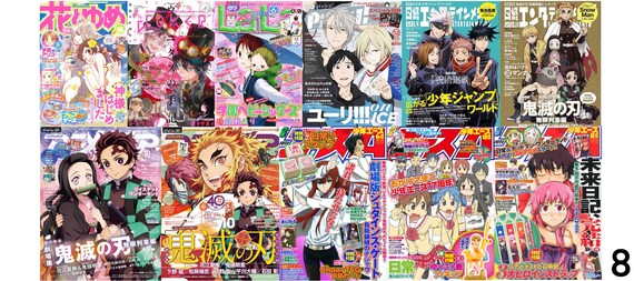 Carteles de portada de la revista anime / Shoujo & Shounen / - Etsy España Carteles de portada de la revista anime / Shoujo & Shounen / - Etsy España